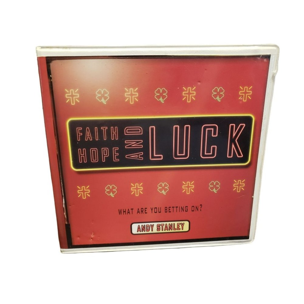 Andy Stanley Faith Hope & Luck (2008, 5 Cd) 5 Messages: Christianity